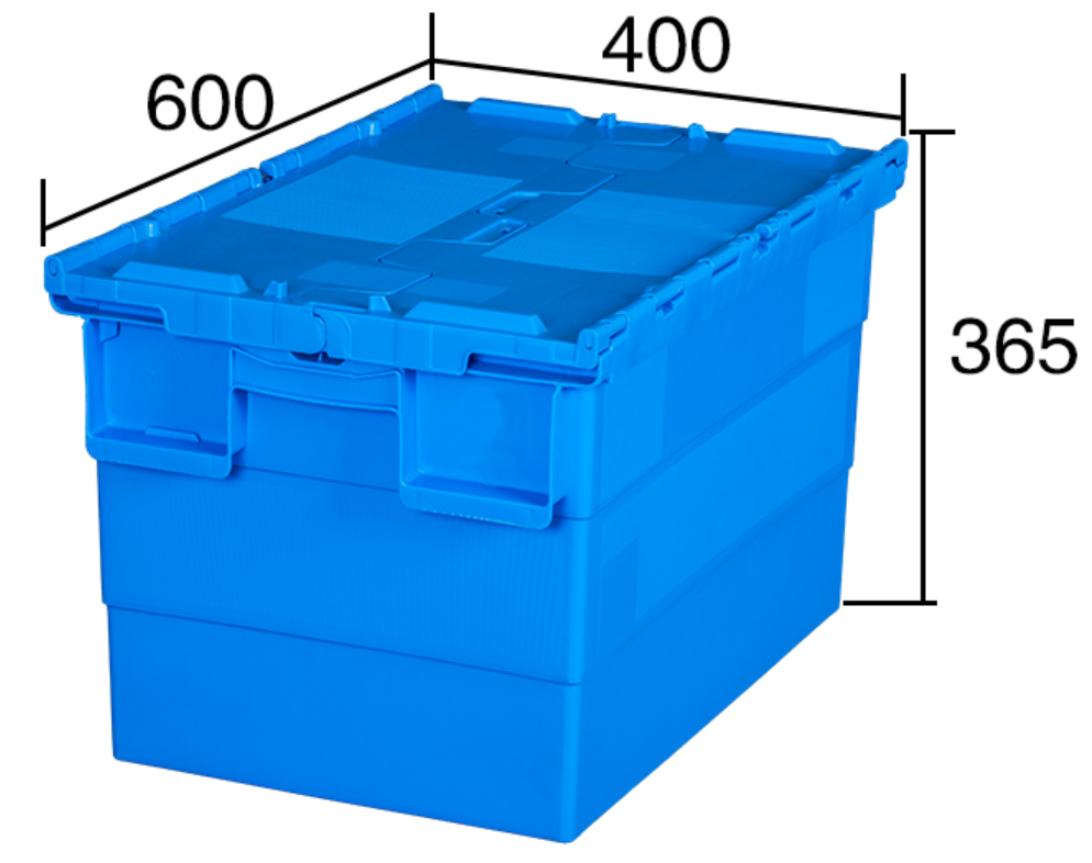 600-365A斜插式物流箱